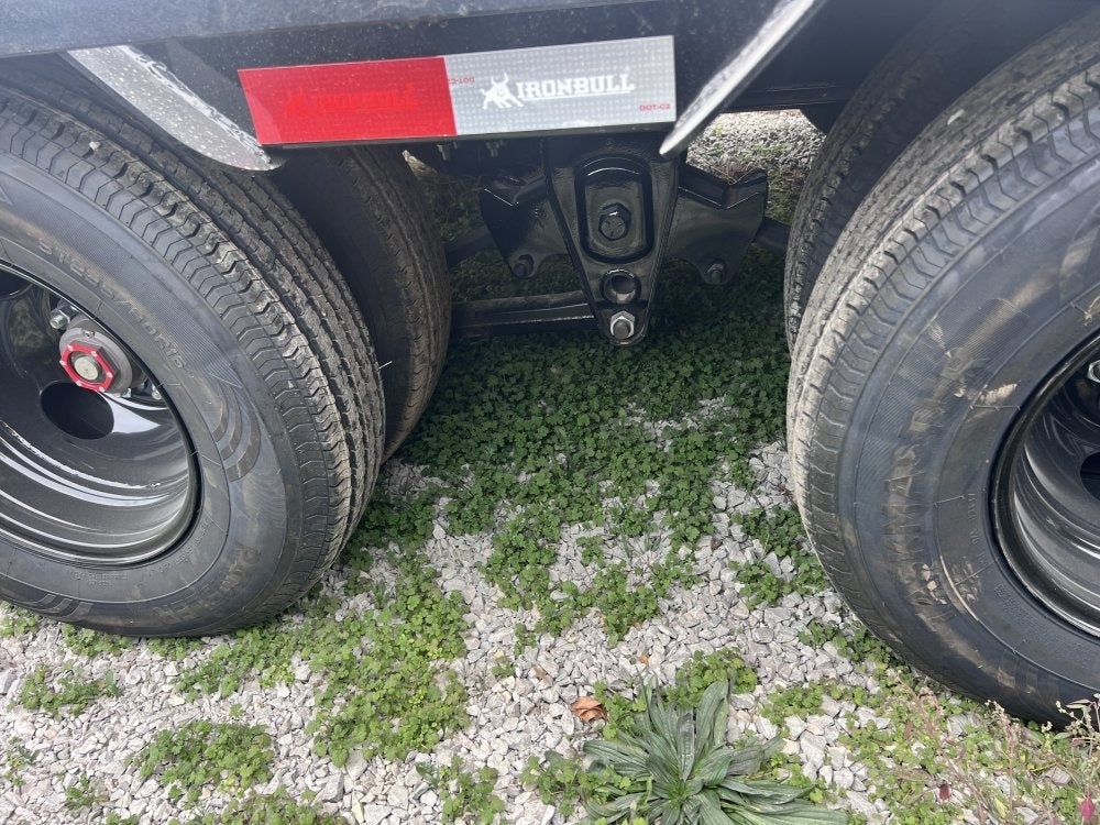 32' Iron Bull FLG Gooseneck Deckover Trailer Mega Ramps - (2) 10,000 lb Axles - Dual Wheel Deckover - DO 10K MR DW - Stryker Dealership Group