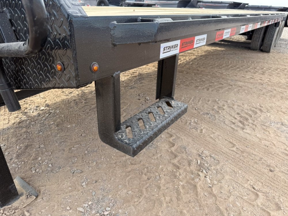 32' Stryker Gooseneck (2) 10K Axles Mega Ramps Dual Wheels - Dual Wheel Deckover/DO 10K MR DW - Stryker Dealership Group