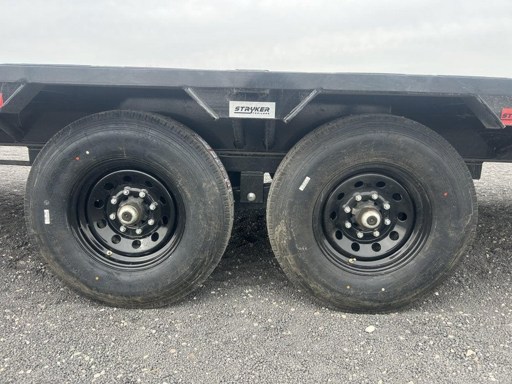 32' Stryker Gooseneck Deckover Trailer Straight Deck - (2) 7K Axles - Super Single Deckover/DO 7K SD - Stryker Dealership Group