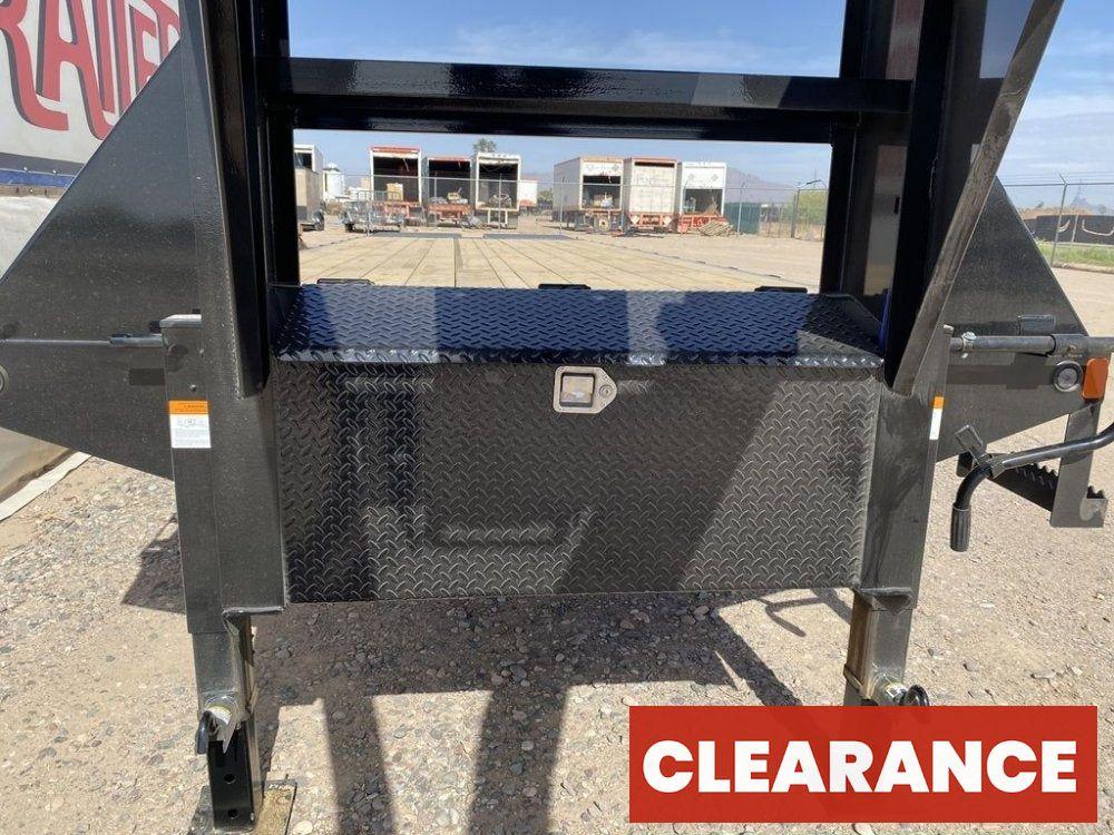 32' Tandem Dually Axle Gooseneck Equipment Hauler Trailer - Dual Wheel Deckover - DO 10K MR DW - Stryker Dealership Group