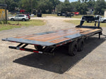 28' Horizon FFT Gooseneck Full Deckover Tilt Trailer - (2) 10K Axles 016936