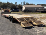 34' EWZ Gooseneck Equipment Hauler 8k Axles 012115 - Stryker Dealership Group