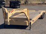 34' EWZ Gooseneck Equipment Hauler 8k Axles 012115 - Stryker Dealership Group
