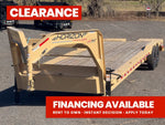 34' EWZ Gooseneck Equipment Hauler 8k Axles 12115 - Stryker Dealership Group