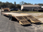 34' EWZ Gooseneck Equipment Hauler 8k Axles 12115 - Stryker Dealership Group