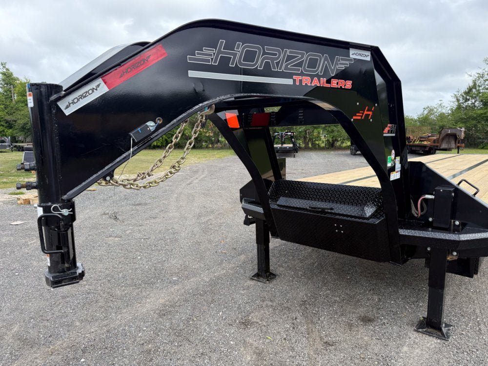 34' Horizon FFH Gooseneck Deckover Full Tilt Trailer - (2) 10k Axles 014205 - Stryker Dealership Group