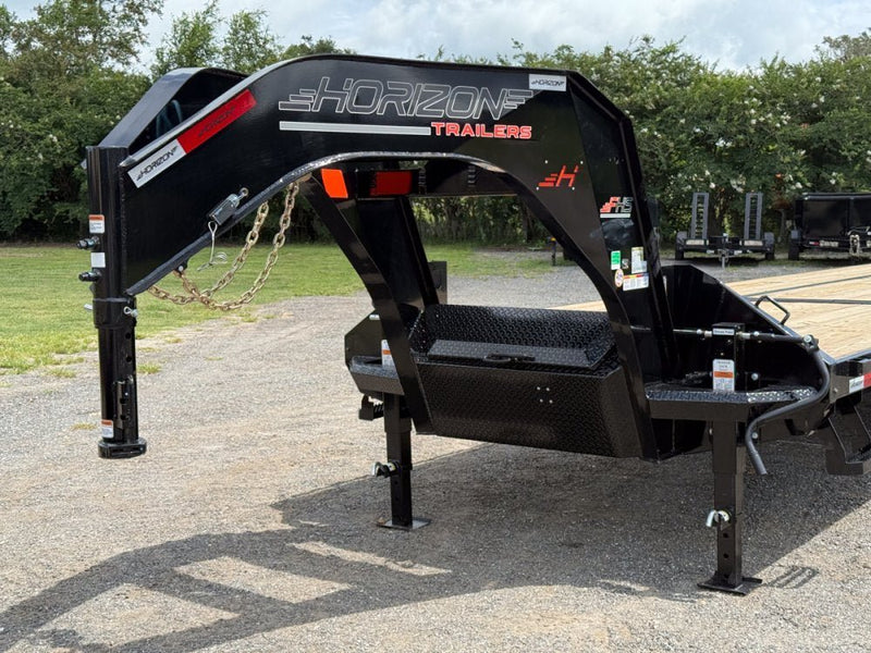 34' Horizon FHS Gooseneck Deckover Tilt Trailer - (2) 10K Axles 014210 - Stryker Dealership Group