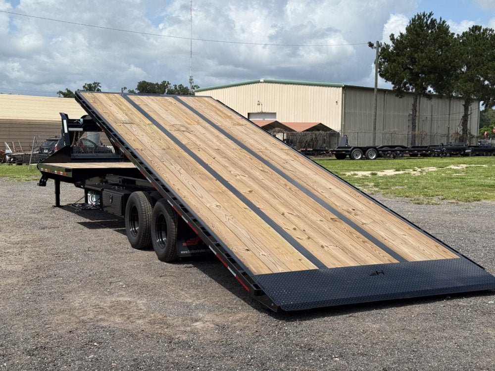 34' Horizon FHS Gooseneck Deckover Tilt Trailer - (2) 10K Axles 014210 - Stryker Dealership Group