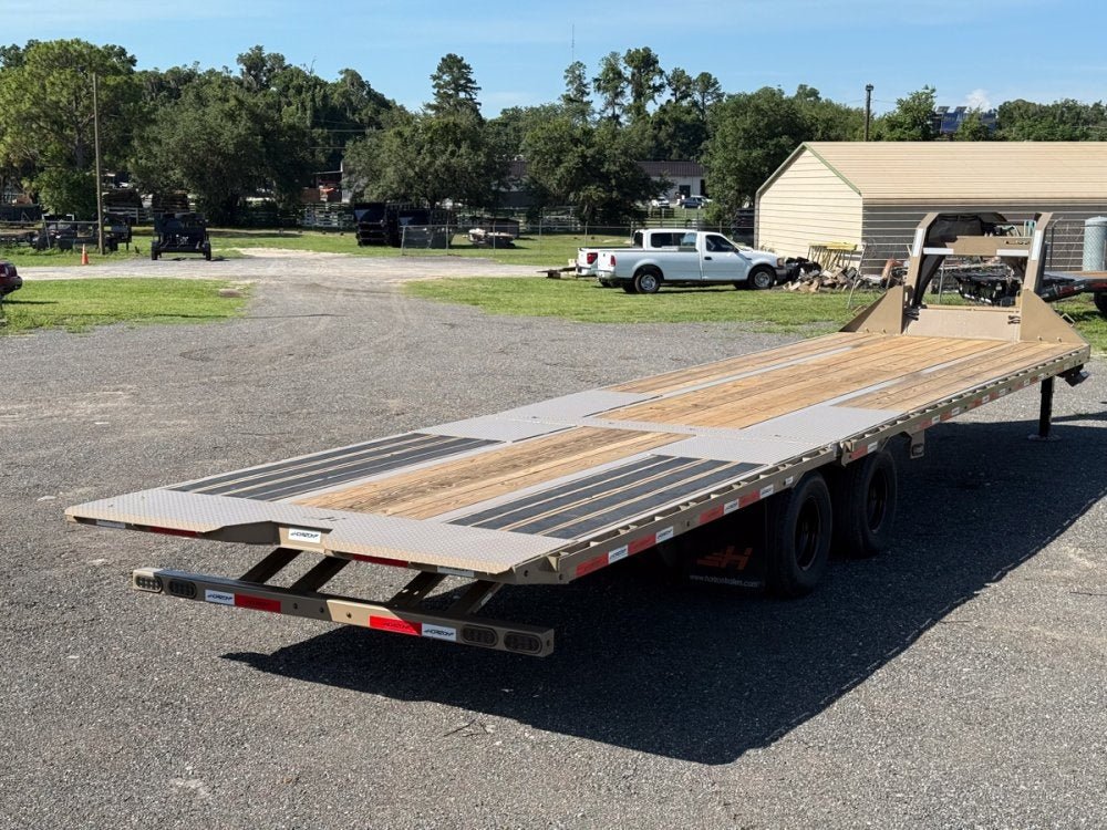 34' Horizon FYZ Gooseneck Hydraulic Dovetail Deckover Trailer - (2) 12K Axles 015564 - Stryker Dealership Group
