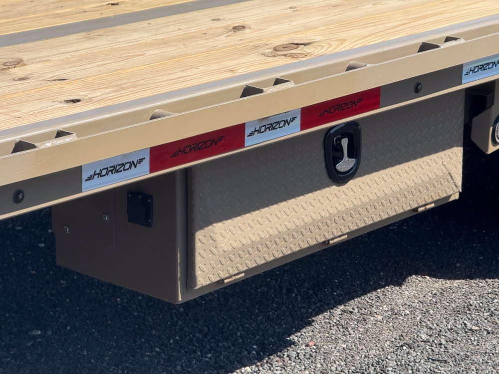 34' Horizon FYZ Gooseneck Hydraulic Dovetail Deckover Trailer - (2) 12K Axles 015564 - Stryker Dealership Group