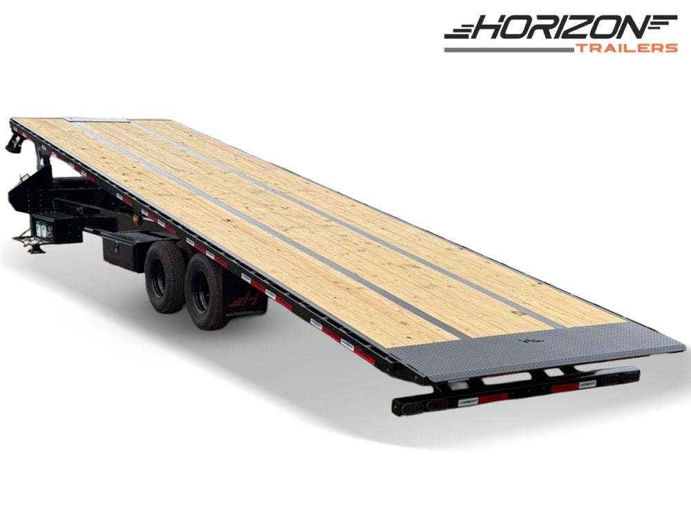 34' Horizon FFH Gooseneck Deckover Full Tilt Trailer - (2) 10k Axles - Deckover Tilt - Stryker Dealership Group