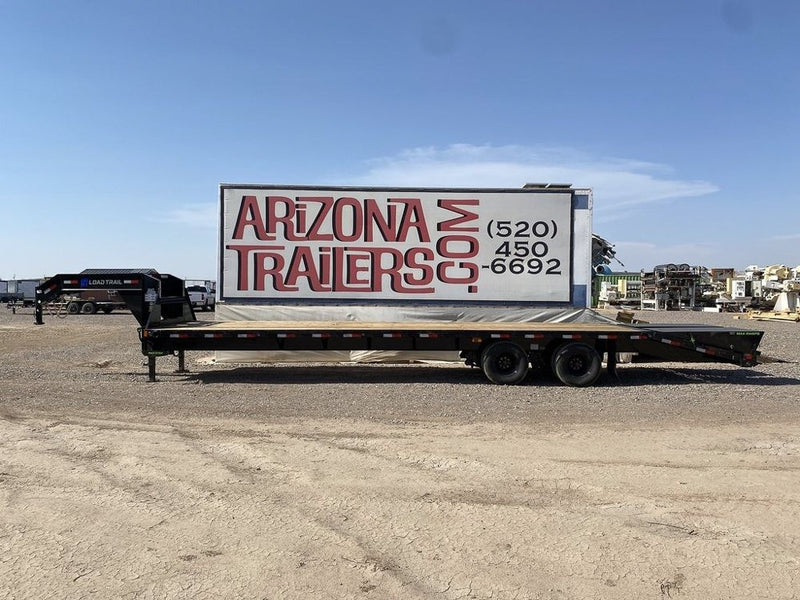34' Load Trail Tandem Dually Axle Gooseneck Equipment Trailer - (2) 12k Axles - Dual Wheel Deckover - DO 12K MR - Stryker Dealership Group