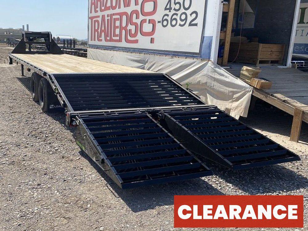 34' Load Trail Tandem Dually Axle Gooseneck Equipment Trailer - (2) 12k Axles - Dual Wheel Deckover - DO 12K MR - Stryker Dealership Group