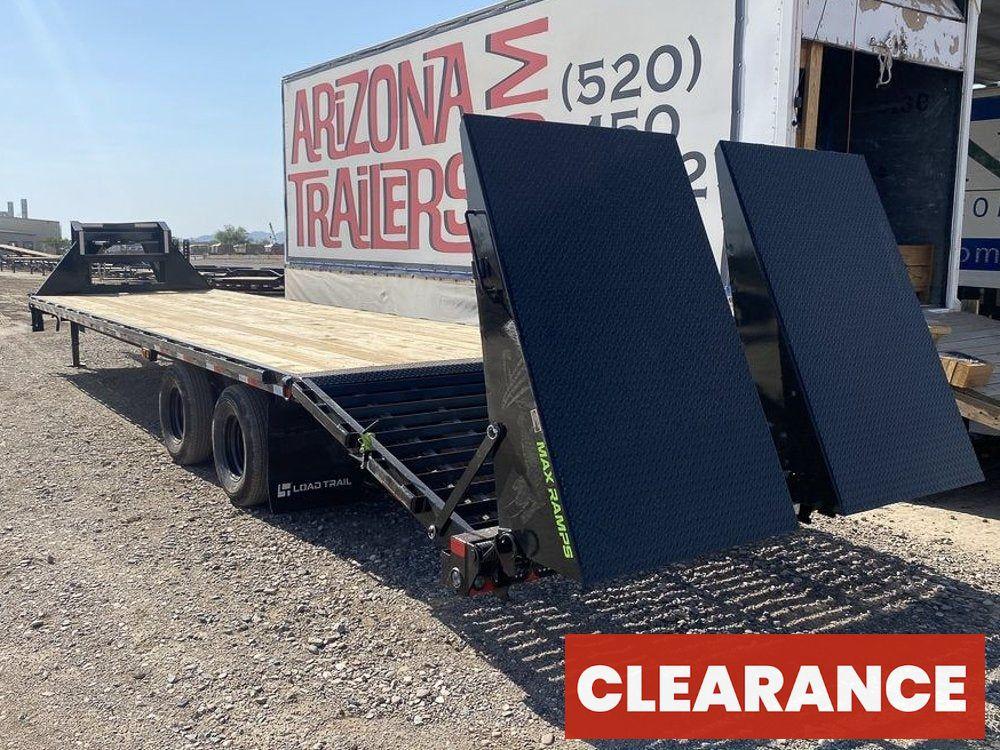 34' Load Trail Tandem Dually Axle Gooseneck Equipment Trailer - (2) 12k Axles - Dual Wheel Deckover - DO 12K MR - Stryker Dealership Group