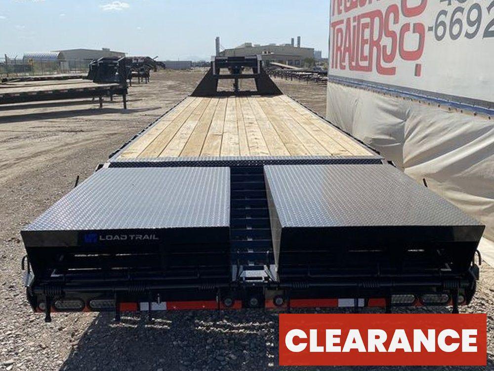 34' Load Trail Tandem Dually Axle Gooseneck Equipment Trailer - (2) 12k Axles - Dual Wheel Deckover - DO 12K MR - Stryker Dealership Group