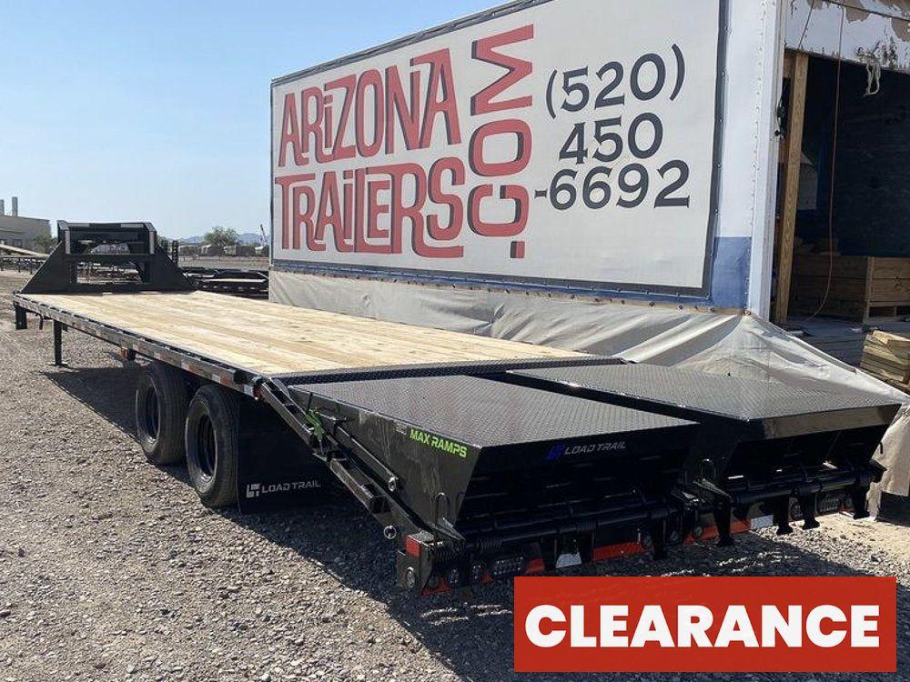 34' Load Trail Tandem Dually Axle Gooseneck Equipment Trailer - (2) 12k Axles - Dual Wheel Deckover - DO 12K MR - Stryker Dealership Group