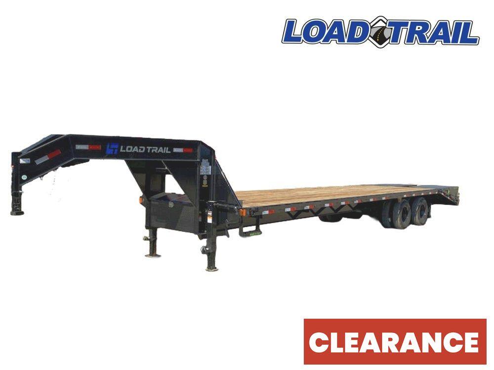 34' Load Trail Tandem Dually Axle Gooseneck Equipment Trailer - (2) 12k Axles - Dual Wheel Deckover - DO 12K MR - Stryker Dealership Group