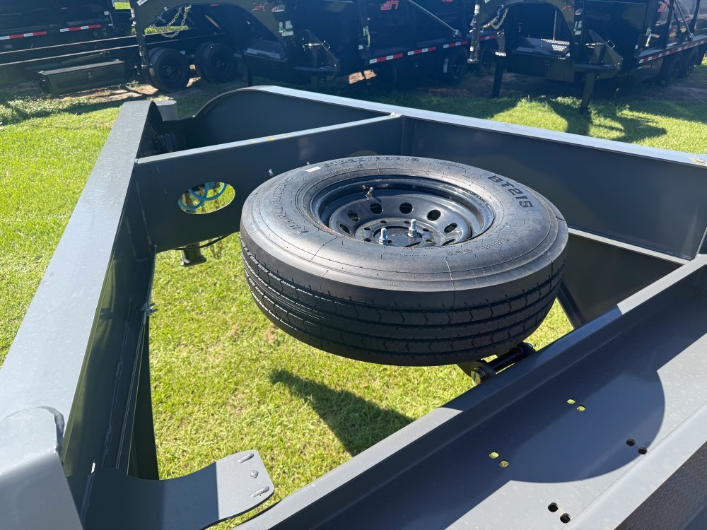 35' DKO Gooseneck Deckover 30' + 5' Mega Ramps (2) 7K Axles 11422 - Stryker Dealership Group