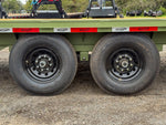 35' DKO Gooseneck Deckover 30'+5' Mega Ramps (2) 8K Axles 010732 - Stryker Dealership Group