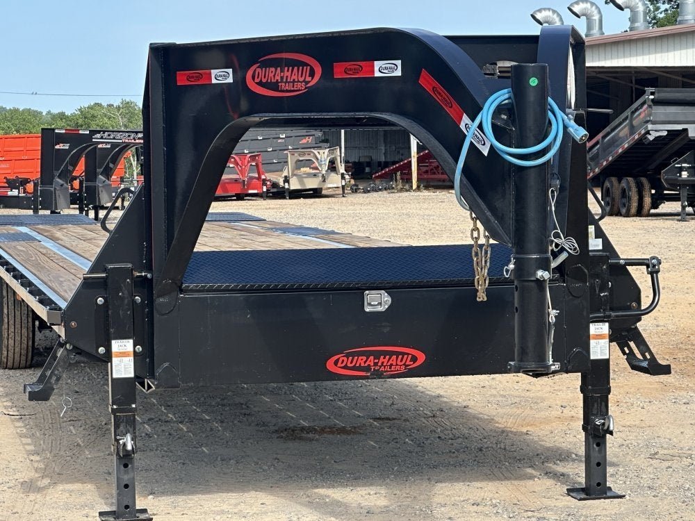 35' DKO Gooseneck Deckover 30'+5' Mega Ramps (2) 8K Axles 10734 - Stryker Dealership Group
