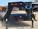 35' DKO Gooseneck Deckover 30'+5' Mega Ramps (2) 8K Axles 10734 - Stryker Dealership Group