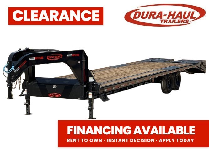 35' DKO Gooseneck Deckover 30'+5' Mega Ramps (2) 8K Axles 10734 - Stryker Dealership Group