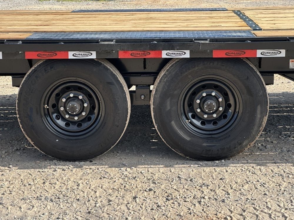 35' DKO Gooseneck Deckover 30'+5' Mega Ramps (2) 8K Axles TU1562 - Stryker Dealership Group