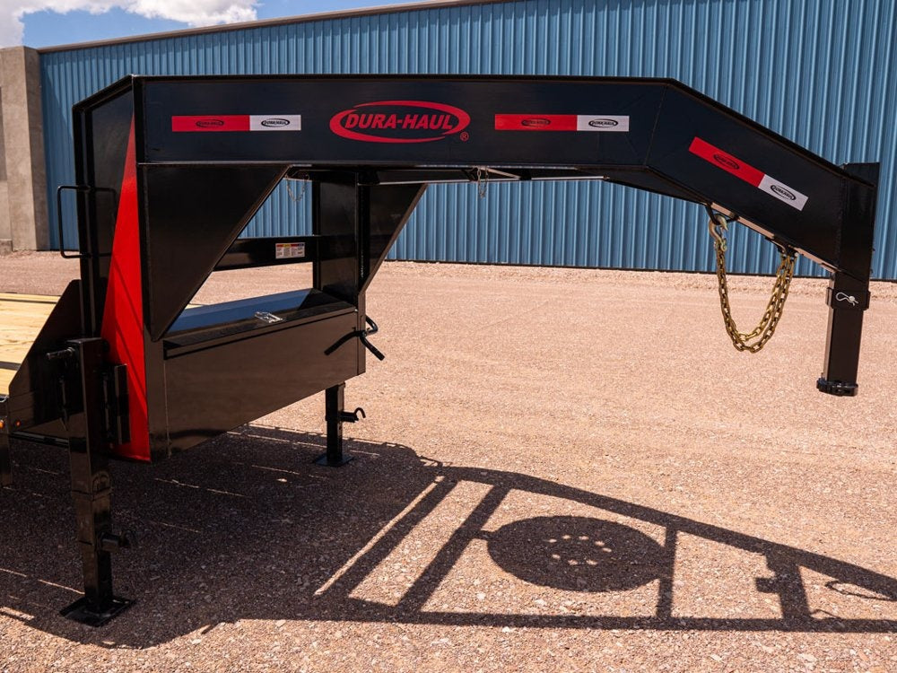 35' DKO Gooseneck Deckover 30'+5' Mega Ramps (2) 8K Axles - 8K MR/Deckover Trailers - Stryker Dealership Group
