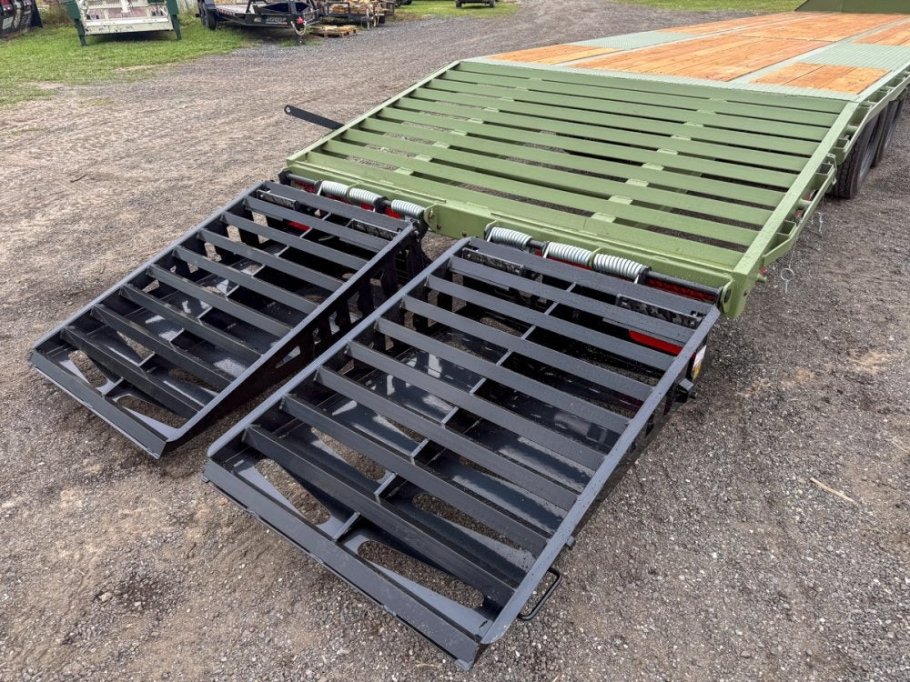 35' DKO Gooseneck Deckover 30' + 5' Mega Ramps (2) 12K Axles - Dual Wheel Deckover - DO 12K MR - Stryker Dealership Group
