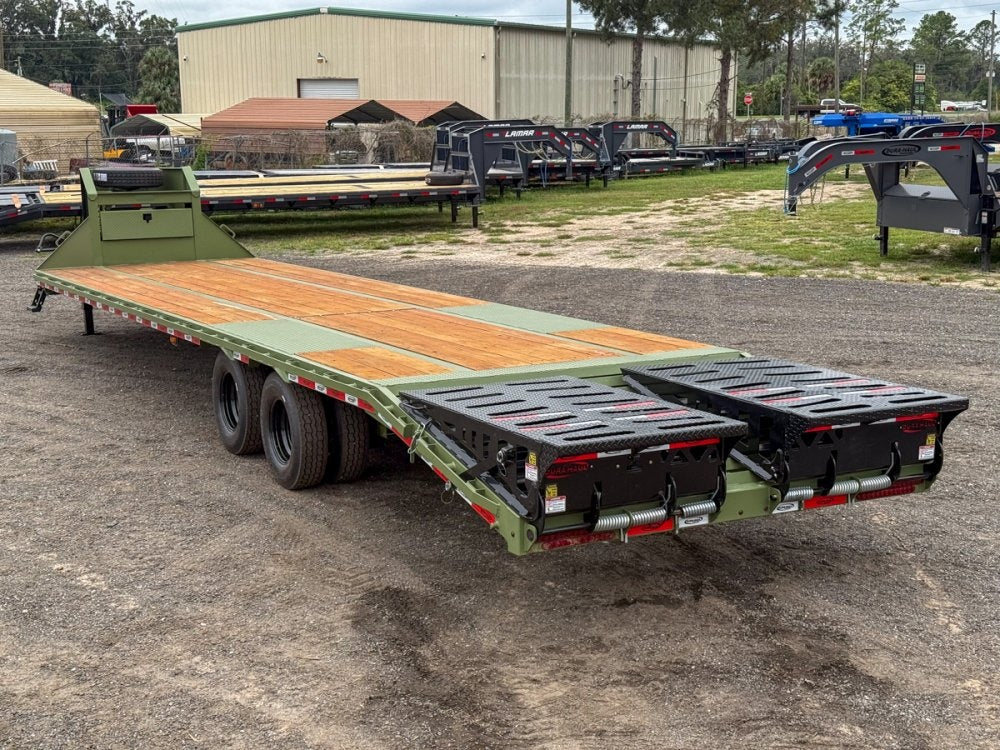 35' DKO Gooseneck Deckover 30' + 5' Mega Ramps (2) 12K Axles - Dual Wheel Deckover - DO 12K MR - Stryker Dealership Group