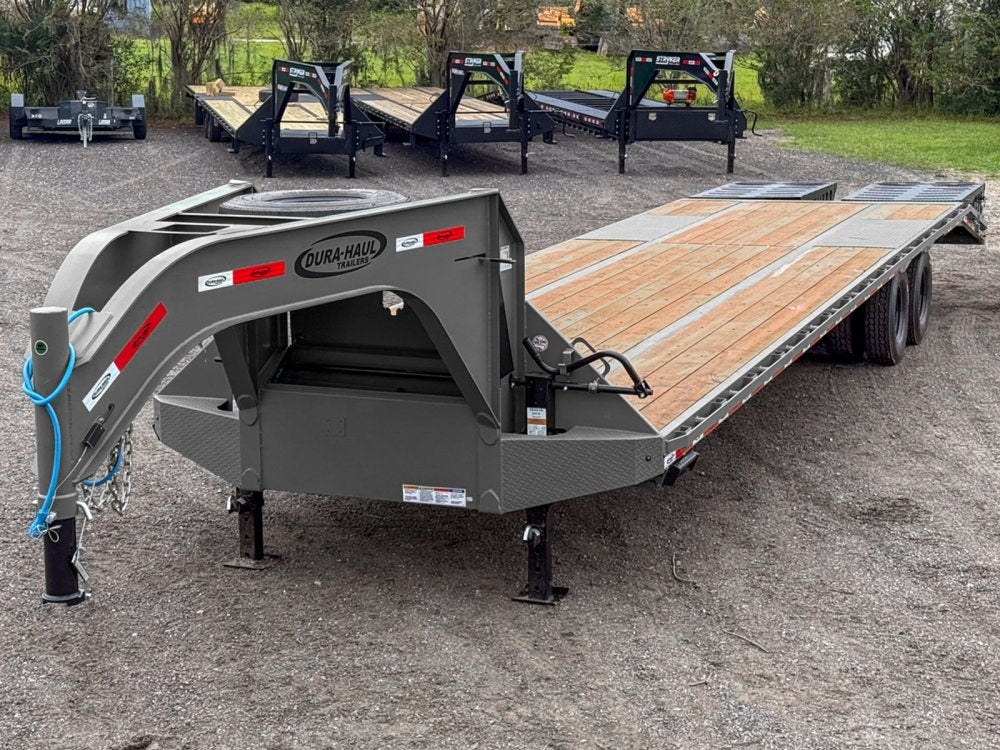 35' DKO Gooseneck Deckover 30' + 5' Mega Ramps (2) 12K Axles - Dual Wheel Deckover/DO 12K MR - Stryker Dealership Group