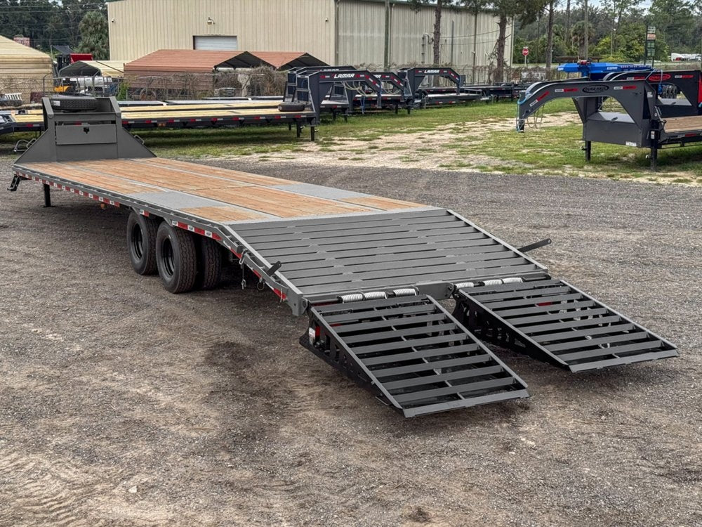 35' DKO Gooseneck Deckover 30' + 5' Mega Ramps (2) 12K Axles - Dual Wheel Deckover/DO 12K MR - Stryker Dealership Group