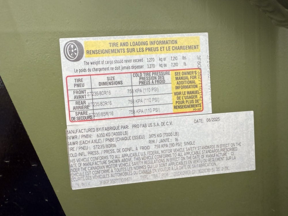 35' DKO Gooseneck Deckover 30' + 5' Mega Ramps (2) 7K Axles - Hotshot Non-CDL - DO 7K MR - Stryker Dealership Group