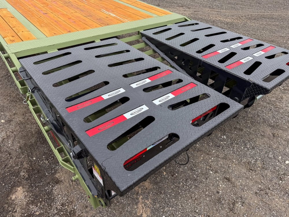 35' DKO Gooseneck Deckover 30' + 5' Mega Ramps (2) 7K Axles - Hotshot Non-CDL - DO 7K MR - Stryker Dealership Group