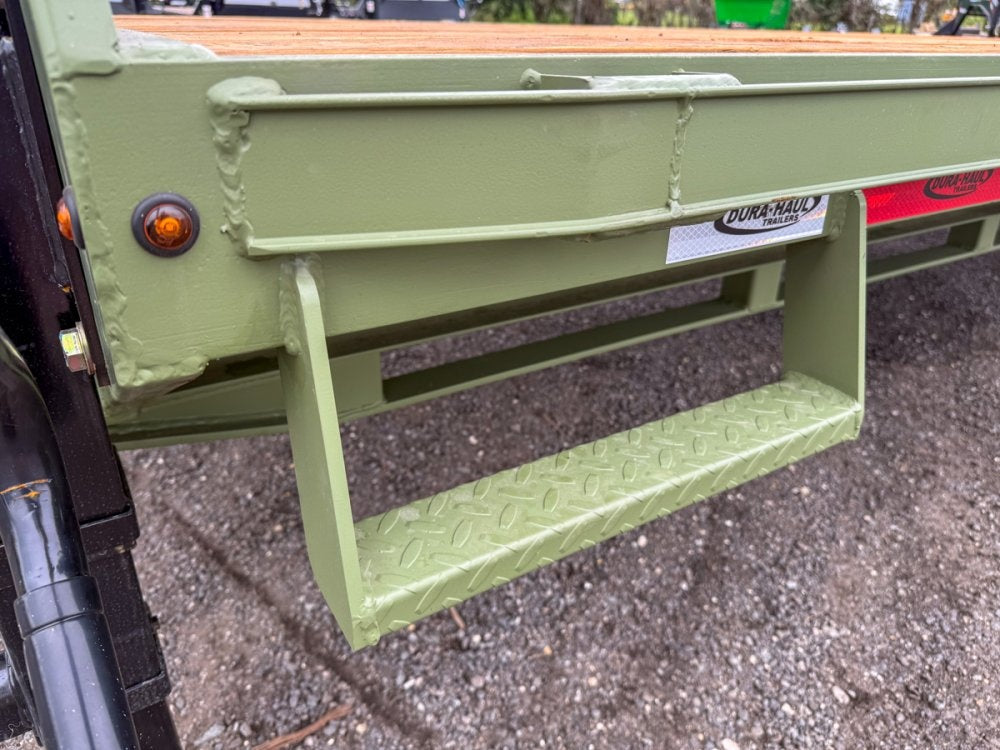 35' DKO Gooseneck Deckover 30' + 5' Mega Ramps (2) 7K Axles - Hotshot Non-CDL/DO 7K MR - Stryker Dealership Group