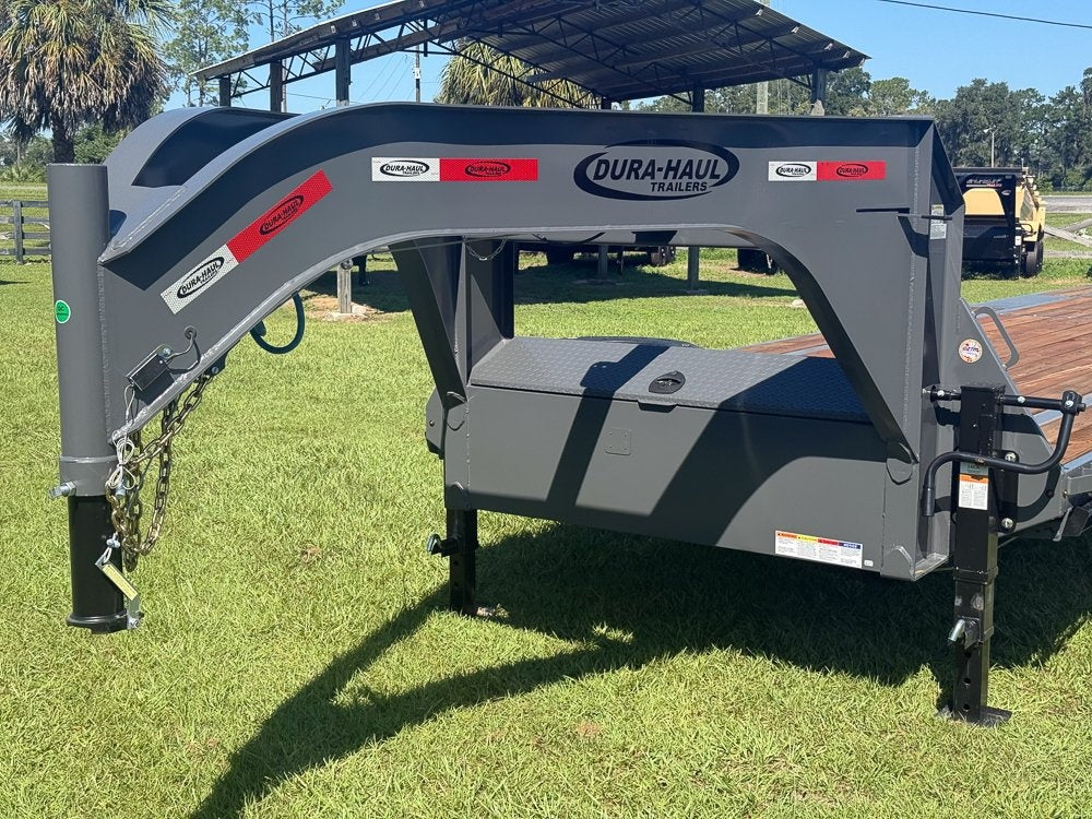 35' DKO Gooseneck Deckover 30' + 5' Mega Ramps (2) 7K Axles - Hotshot Non-CDL/DO 7K MR - Stryker Dealership Group