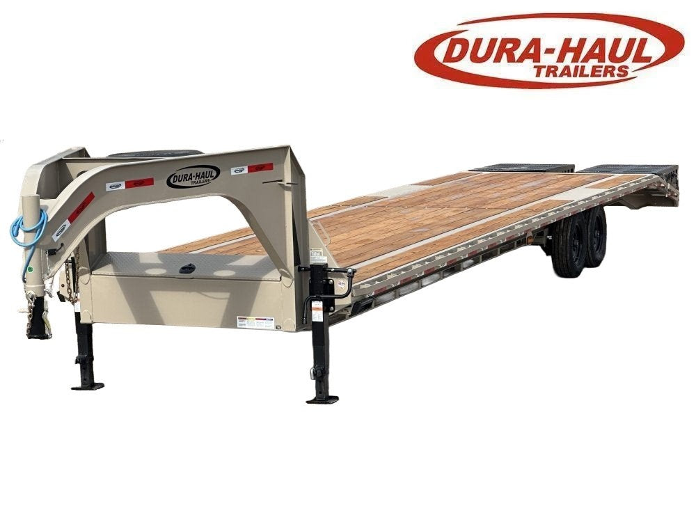 35' DKO Gooseneck Deckover 30' + 5' Mega Ramps (2) 7K Axles, 14 Ply Tires - 7K MR/Deckover Trailers - Stryker Dealership Group