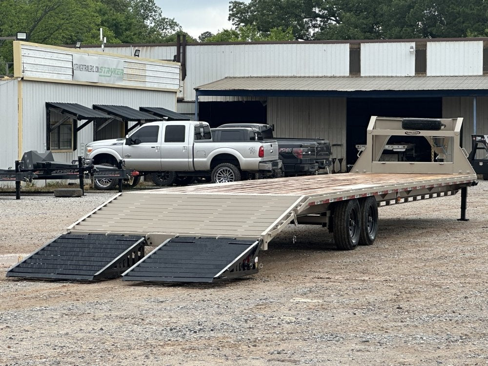 35' DKO Gooseneck Deckover 30' + 5' Mega Ramps (2) 8K Axles, 14 Ply Tires - 8K MR/Deckover Trailers - Stryker Dealership Group