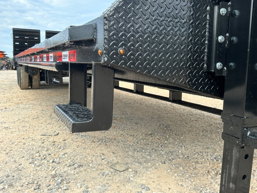 35' Stryker Gooseneck (2) 12K Axles Mega Ramps Dual Wheels - 12K MR/Deckover Trailers - Stryker Dealership Group