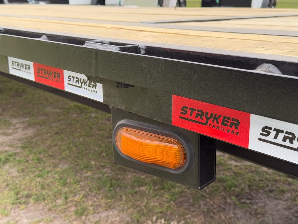 35' Stryker Gooseneck (2) 7K Axles Mega Ramps 14 ply Tires - 7K MR/Deckover Trailers - Stryker Dealership Group