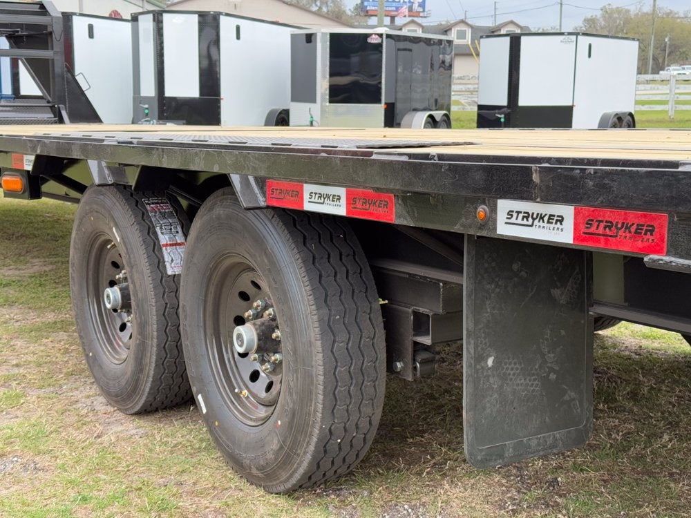 35' Stryker Gooseneck (2) 7K Axles Mega Ramps 14 ply Tires - 7K MR/Deckover Trailers - Stryker Dealership Group