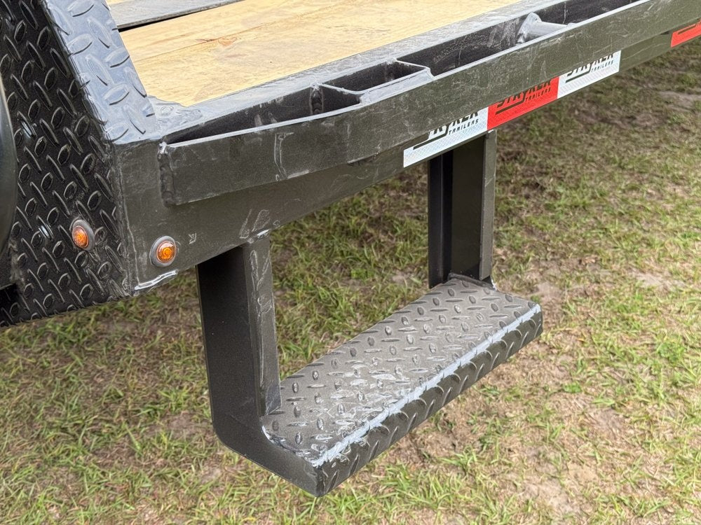35' Stryker Gooseneck (2) 7K Axles Mega Ramps 14 ply Tires - 7K MR/Deckover Trailers - Stryker Dealership Group