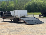36' FS Gooseneck Mega Ramps 8k Axles 16 Ply Tires 143203 - Stryker Dealership Group