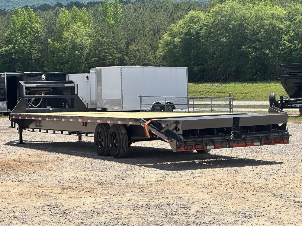 36' FS Gooseneck Mega Ramps 8k Axles 16 Ply Tires 143203 - Stryker Dealership Group