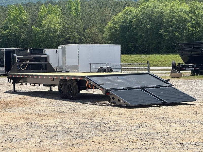 36' FS Gooseneck Mega Ramps 8k Axles 16 Ply Tires 143203 - Stryker Dealership Group