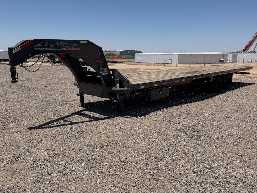 36' Horizon FFH Gooseneck Deckover Full Tilt Trailer - (2) 10k Axles 012397 - Stryker Dealership Group
