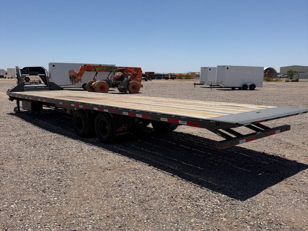 36' Horizon FFH Gooseneck Deckover Full Tilt Trailer - (2) 10k Axles 012397 - Stryker Dealership Group