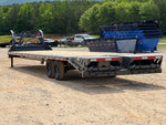 36' Horizon FTZ Gooseneck Hotshot Non - CDL Deckover Trailer Mega Ramps - (2) 7k Axles 16234 - Stryker Dealership Group