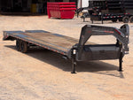 36' Horizon FTZ Gooseneck Hotshot Non - CDL Deckover Trailer Mega Ramps - (2) 7k Axles 16234 - Stryker Dealership Group