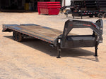 36' Horizon FTZ Gooseneck Hotshot Non - CDL Deckover Trailer Mega Ramps - (2) 7k Axles 16234 - Stryker Dealership Group